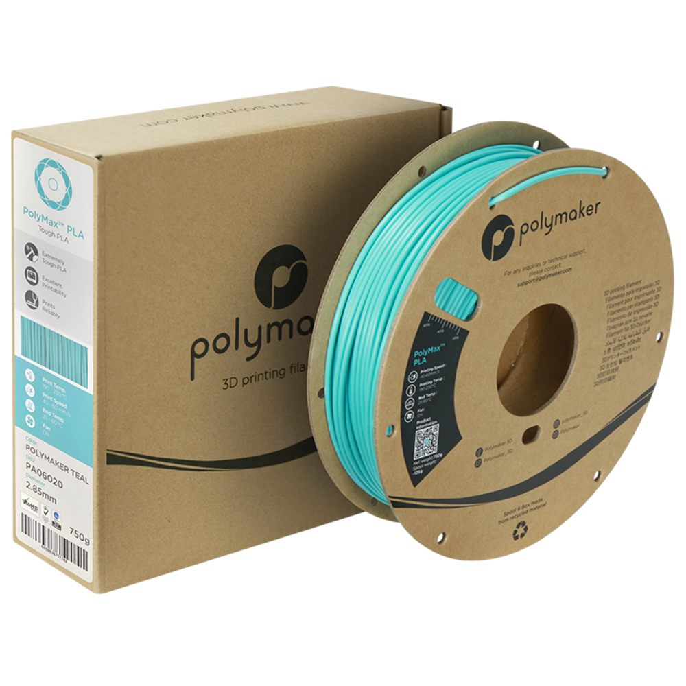 Polymaker Polymaker PolyMax Tough PLA Teal