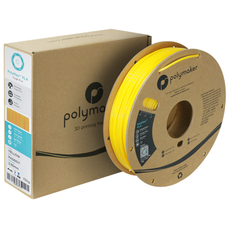 Polymaker Polymaker PolyMax Tough PLA Geel Polymaker Polymaker PolyMax Tough PLA Geel
