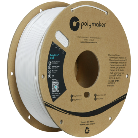 Polymaker Polymaker Polylite ASA White Polymaker Polymaker Polylite ASA White