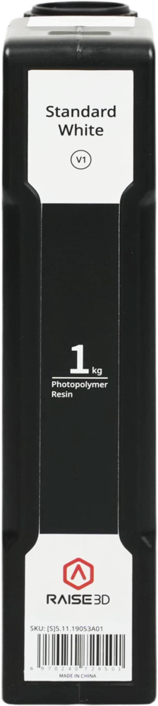 Raise3D Raise3D Standard White V1 Resin 1kg Raise3D Raise3D Standard White V1 Resin 1kg
