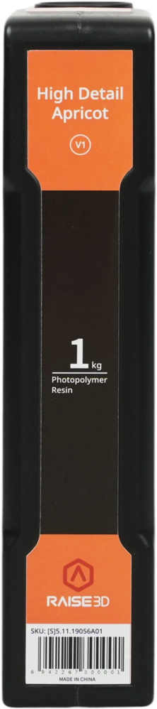 Raise3D Raise3D High Detail Apricot V1 Resin 1kg Raise3D Raise3D High Detail Apricot V1 Resin 1kg