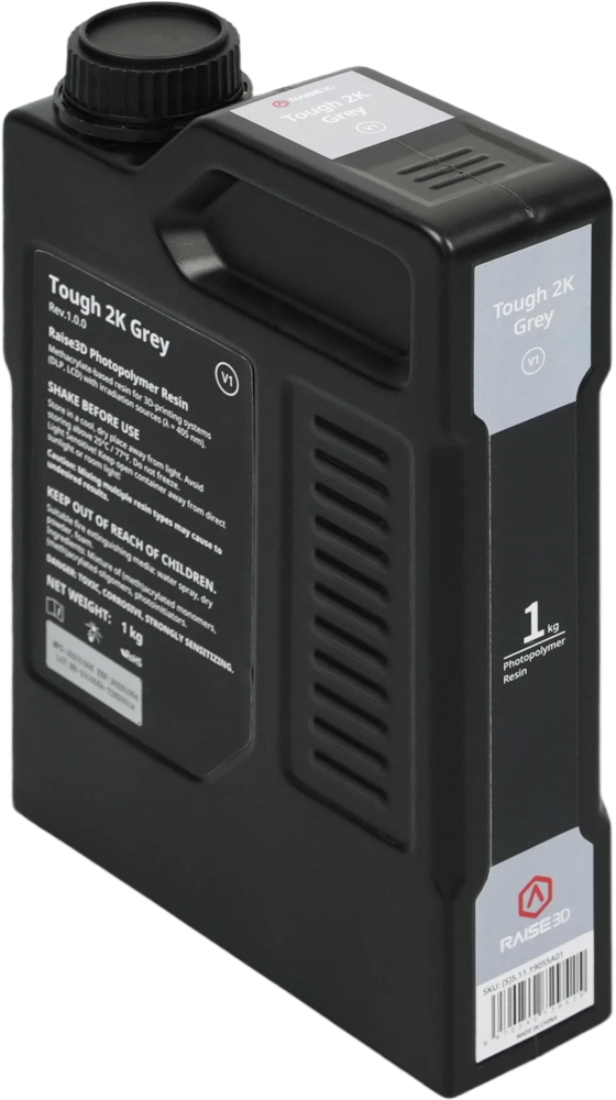 Raise3D Raise3D Tough 2K Grijs V1 Resin 1kg