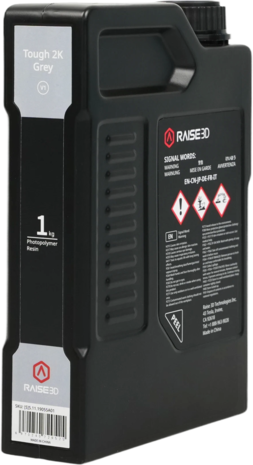 Raise3D Raise3D Tough 2K Grey V1 Resin 1kg