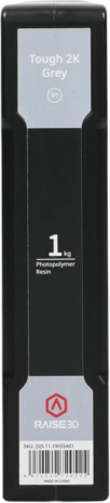 Raise3D Raise3D Tough 2K Grey V1 Resin 1kg