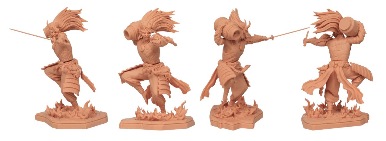 Raise3D Raise3D High Detail Apricot V1 Resin 1kg Raise3D Raise3D High Detail Apricot V1 Resin 1kg