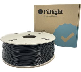 FilRight FilRight Maker PLA - 1.75mm - 1 kg - Black FilRight FilRight Maker PLA - 1.75mm - 1 kg - Black