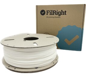 FilRight FilRight Maker PLA - 1.75mm - 1 kg - White FilRight FilRight Maker PLA - 1.75mm - 1 kg - White