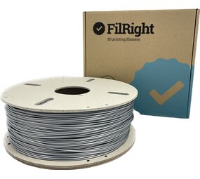 FilRight FilRight Maker PLA - 1.75mm - 1 kg - Silver FilRight FilRight Maker PLA - 1.75mm - 1 kg - Silver