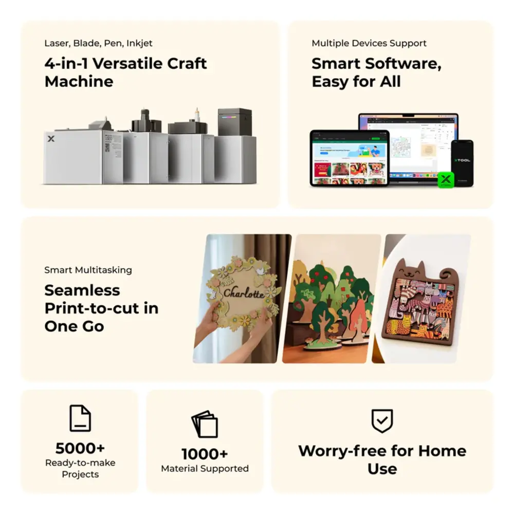 xTool xTool M1 Ultra 20W Deluxe Kit xTool xTool M1 Ultra 20W Deluxe Kit