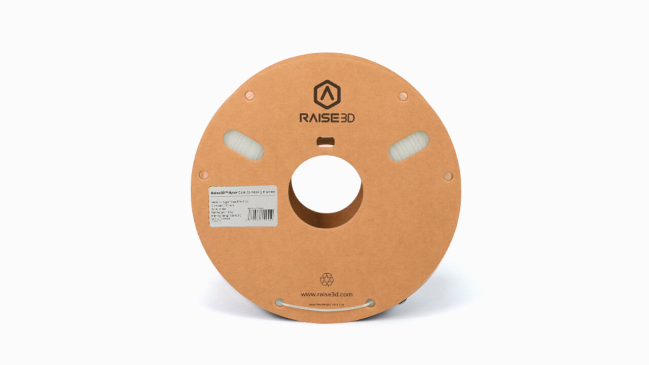 Raise3D Raise3D Hyper Core PPA GF25 Filament - 1.75mm - 1kg Raise3D Raise3D Hyper Core PPA GF25 Filament - 1.75mm - 1kg
