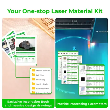 xTool xTool Ultimate Laser Material Kit