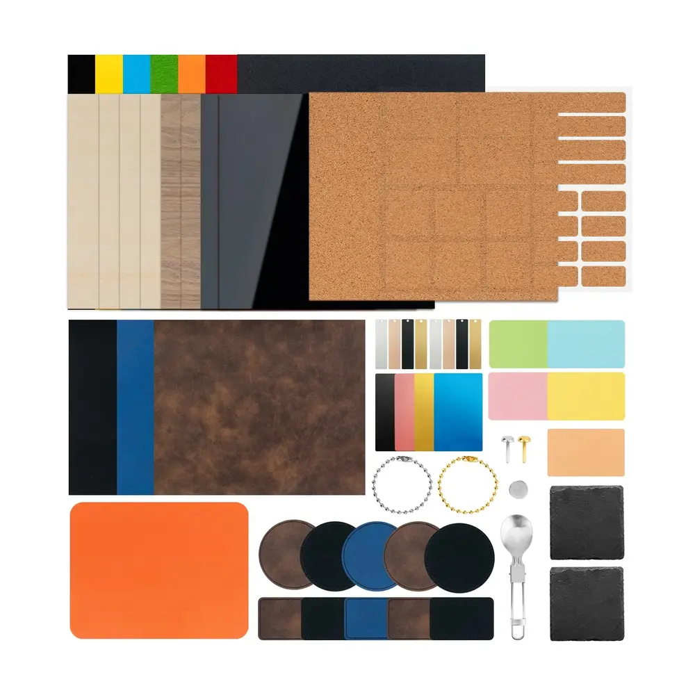 xTool xTool Laser Material Explore Kit (111pcs)