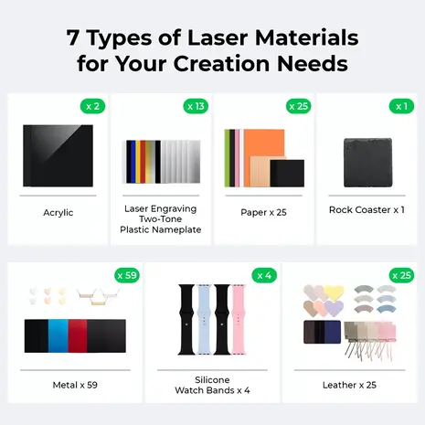 xTool xTool F1 Laser Material Kit