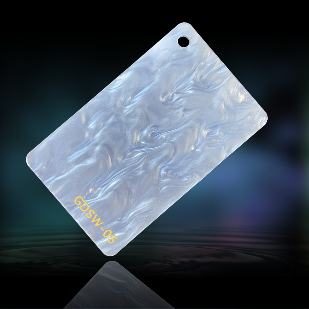 FilRight Plexiglas - Shiny Marble Soft Blue 300 x 300 FilRight Plexiglas - Shiny Marble Soft Blue 300 x 300
