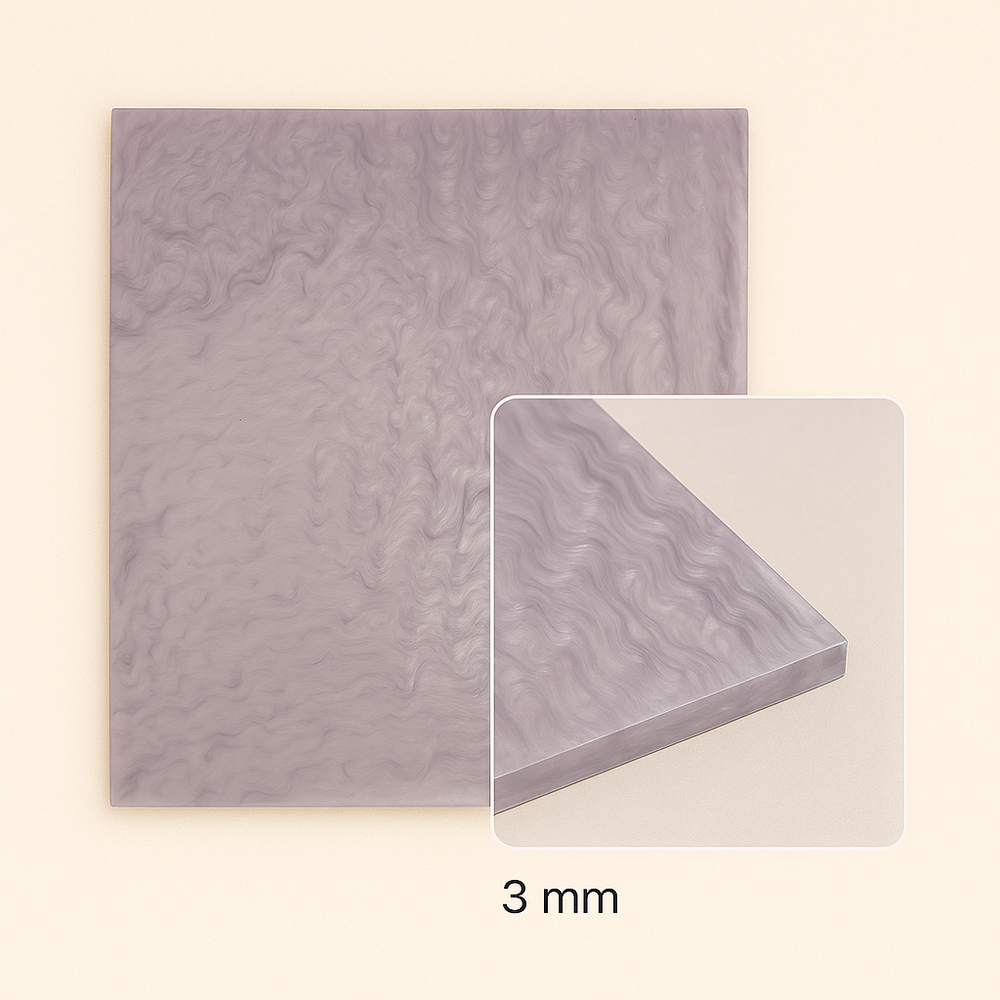 FilRight Acrylic - Shiny Marble Lila 300 x 600