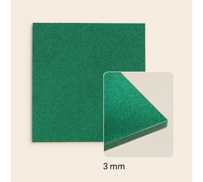 FilRight Plexiglas - Glitter Emerald Green 300 x 600 FilRight Plexiglas - Glitter Emerald Green 300 x 600