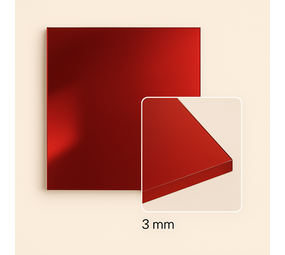 FilRight Acrylic - Mirror Red 300 x 600 FilRight Acrylic - Mirror Red 300 x 600