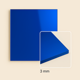 FilRight Plexiglas - Mirror Blue 300 x 300 FilRight Plexiglas - Mirror Blue 300 x 300