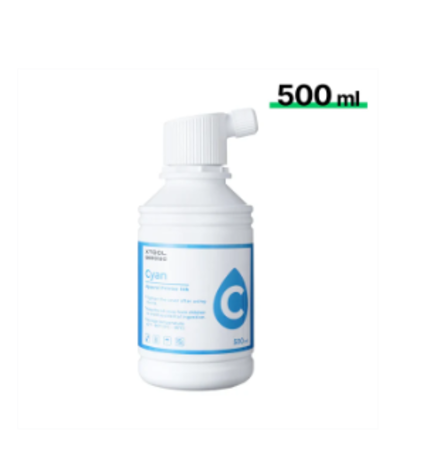 xTool xTool Selected Apparel Printer Ink - Cyan (500 ml)