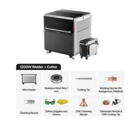 xTool xTool MetalFab Laser Welder and CNC Cutter 1200W xTool xTool MetalFab Laser Welder and CNC Cutter 1200W