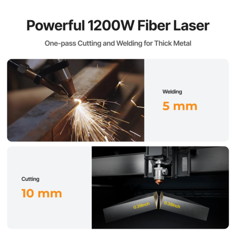 xTool xTool MetalFab Laser Welder and CNC Cutter 800W xTool xTool MetalFab Laser Welder and CNC Cutter 800W