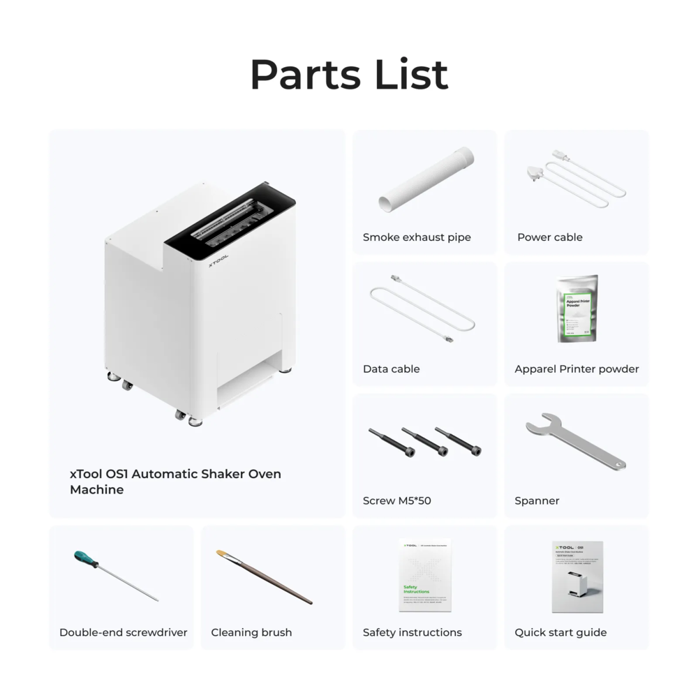 xTool xTool Automatic Shaker Oven Machine xTool xTool Automatic Shaker Oven Machine