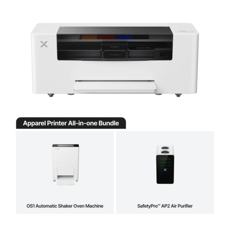 xTool xTool Apparel Printer Plus All-in-1 Bundle xTool xTool Apparel Printer Plus All-in-1 Bundle