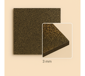FilRight Acrylic - Glitter Golden Black 300 x 600 FilRight Acrylic - Glitter Golden Black 300 x 600
