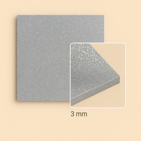 FilRight Acrylic - Glitter Silver 300 x 600 FilRight Acrylic - Glitter Silver 300 x 600
