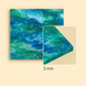 FilRight Plexiglas - Shiny Marble Blue Green 300 x 300 FilRight Plexiglas - Shiny Marble Blue Green 300 x 300
