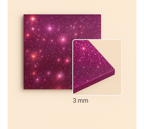 FilRight Plexiglas - Glitter Magenta 300 x 300 FilRight Plexiglas - Glitter Magenta 300 x 300