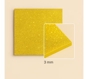 FilRight Acrylic - Glitter Sun Yellow 300 x 600 FilRight Acrylic - Glitter Sun Yellow 300 x 600
