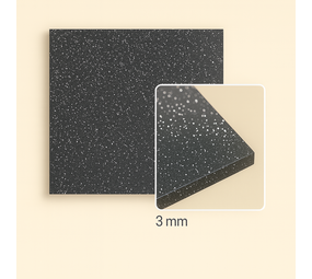 FilRight Plexiglas - Glitter Black 300 x 600 FilRight Plexiglas - Glitter Black 300 x 600