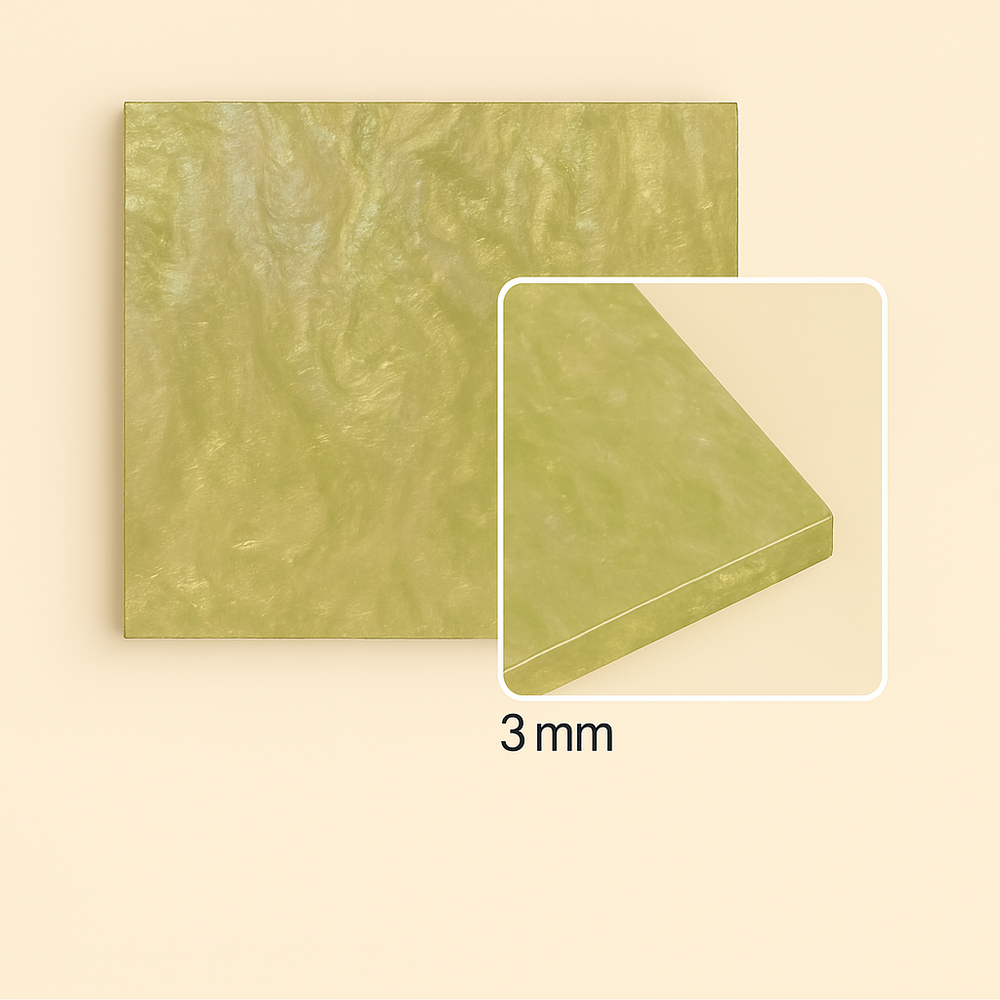 FilRight Plexiglas - Marble Glitter Lemon Yellow 300 x 500 FilRight Plexiglas - Marble Glitter Lemon Yellow 300 x 500