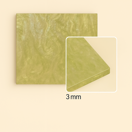 FilRight Plexiglas - Marble Glitter Lemon Yellow 300 x 500 FilRight Plexiglas - Marble Glitter Lemon Yellow 300 x 500