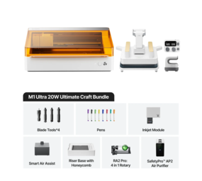 xTool xTool M1 Ultra 20W Ultimate Craft Bundle