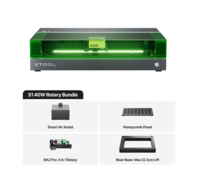 xTool xTool S1 - 40W Rotary Bundle xTool xTool S1 - 40W Rotary Bundle