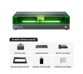 xTool xTool S1 - 40W Rotary + IR All-in-one Kit xTool xTool S1 - 40W Rotary + IR All-in-one Kit