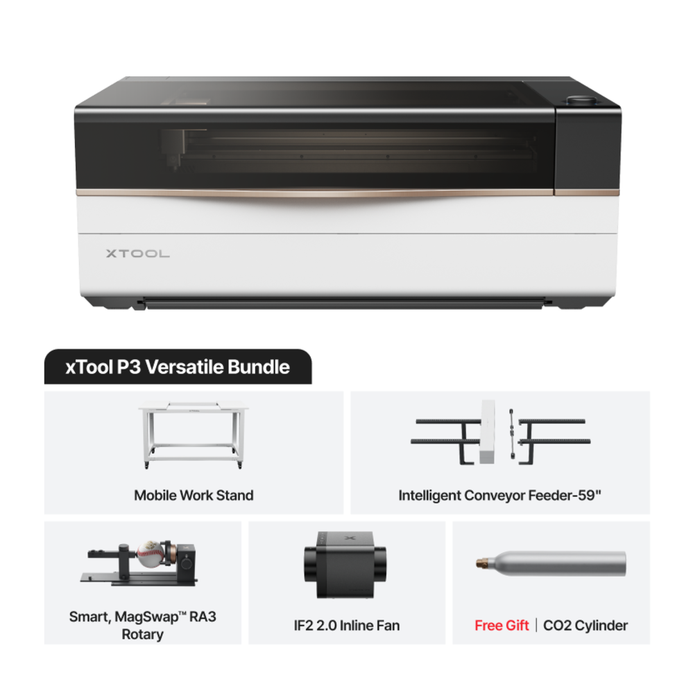 xTool xTool P3 Versatile Bundle xTool xTool P3 Versatile Bundle