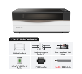 xTool xTool P3 All-in-One Bundle xTool xTool P3 All-in-One Bundle