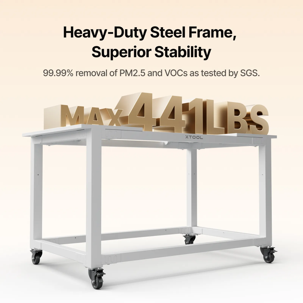 xTool xTool Mobile Workstand xTool xTool Mobile Workstand