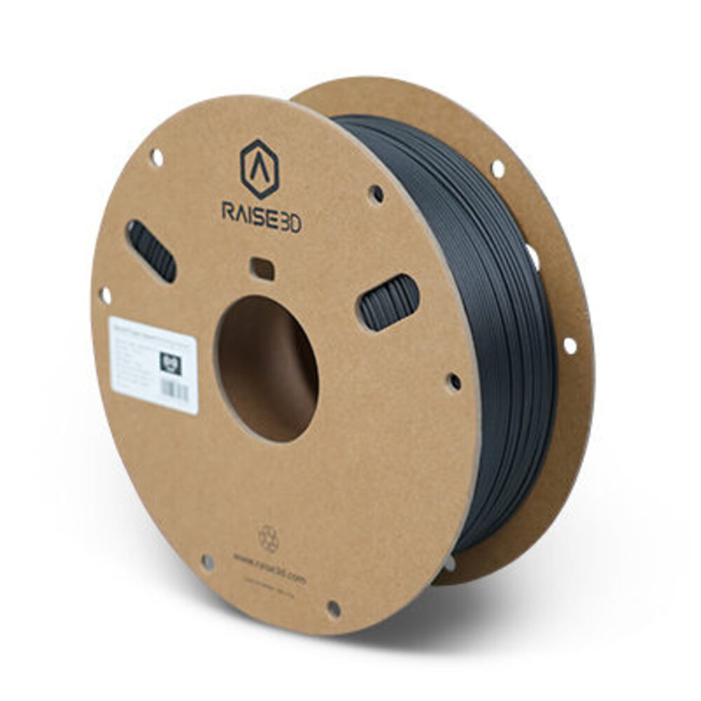 Raise3D Raise3D Hyper Speed PET CF Filament - Zwart - 1.75mm - 1kg Raise3D Raise3D Hyper Speed PET CF Filament - Zwart - 1.75mm - 1kg