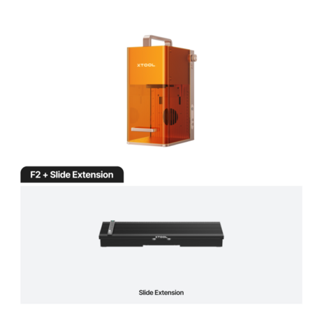 xTool xTool F2 lasergraveerder met 15W diode, 5W IR-laser en 50MP camera