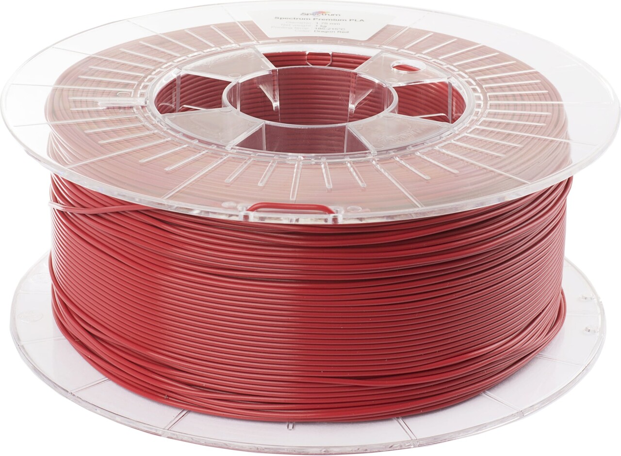 Spectrum PLA - Dragon Red - 1.75mm - 1kg Spectrum PLA - Dragon Red - 1.75mm - 1kg