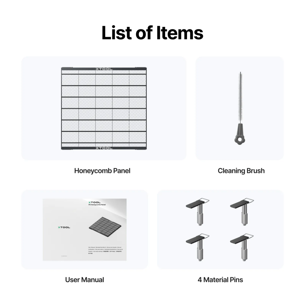 xTool xTool P3 Honeycomb Panel xTool xTool P3 Honeycomb Panel