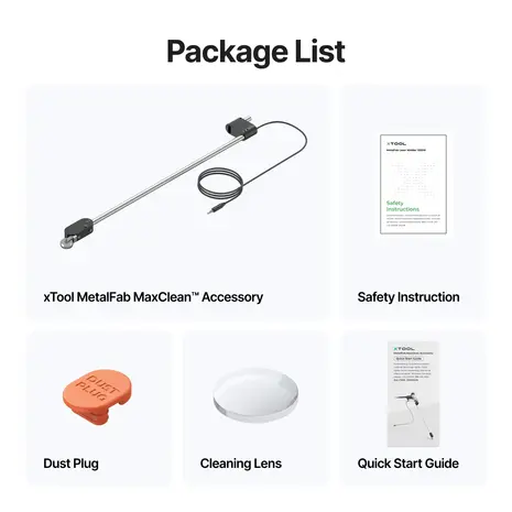 xTool xTool MaxClean™ Laser Cleaning Accessory