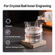 xTool xTool Crystal Ball Inner Engraving Fixture for xTool F2 Ultra UV Laser