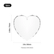 xTool xTool K5 Crystal Faceted Heart-Shaped Ornament 80mm 3pcs