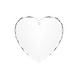 xTool xTool K5 Crystal Faceted Heart-Shaped Ornament 80mm 3pcs