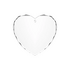 xTool K5 Crystal Faceted Heart-Shaped Ornament 80mm 3pcs